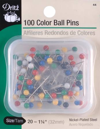 Color Ball Pins 100 pcs