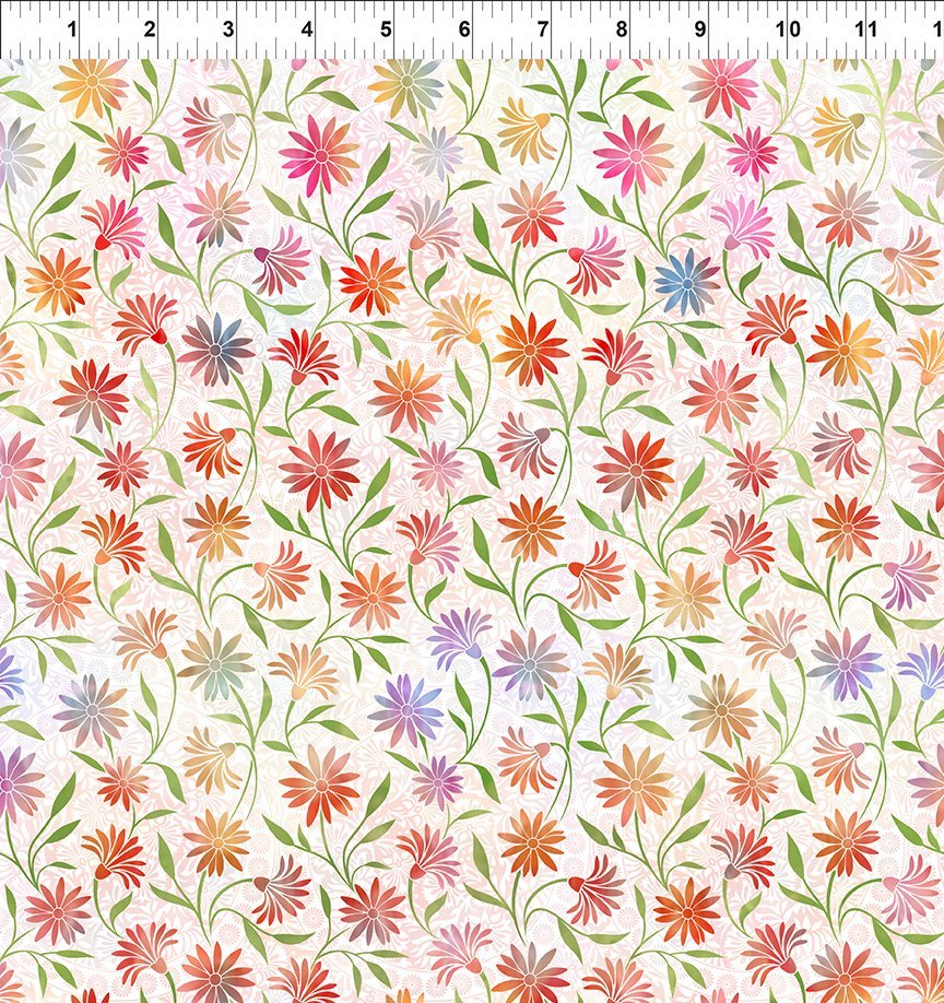 Garden of Dreams II by Jason Yenter - Daisies, Multi - 4JYR1