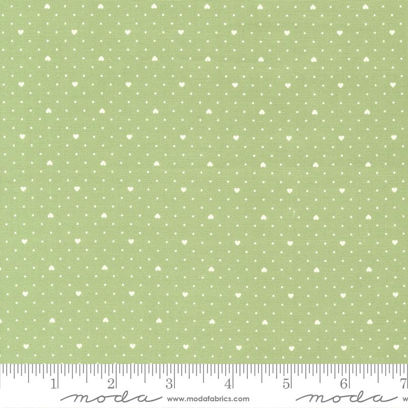 Lighthearted Heart Dot Green 55298 19