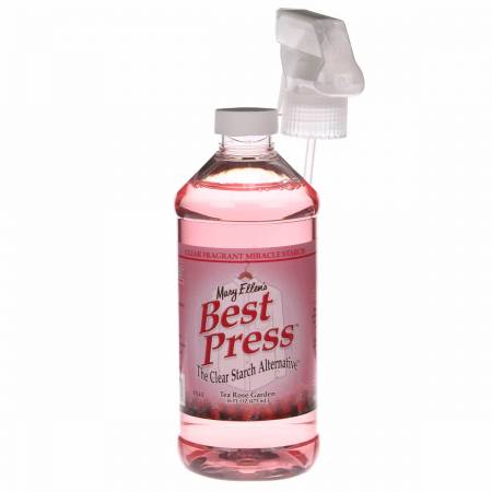 Best Press Spray Starch Tea Rose Garden 16oz
