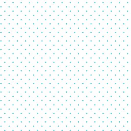 White/Aqua Classic Dot