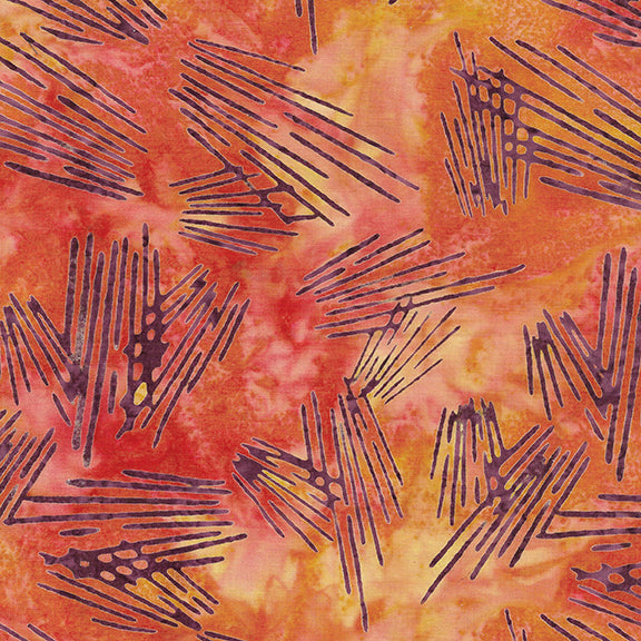 612306810 / Lines-Multi Pink Orange Sunset