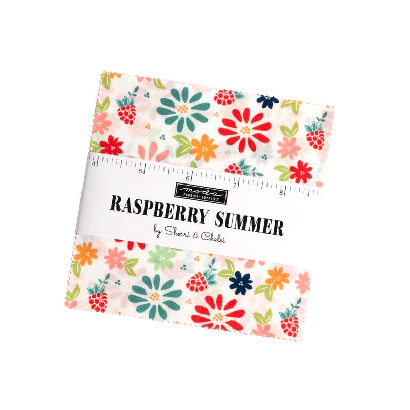 Raspberry Summer Charm Pack 37690PP Moda Precuts#1