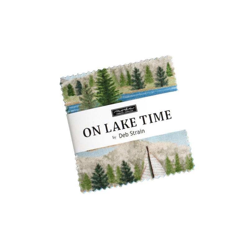 On Lake Time Mini Charm 56120MC Moda Precuts