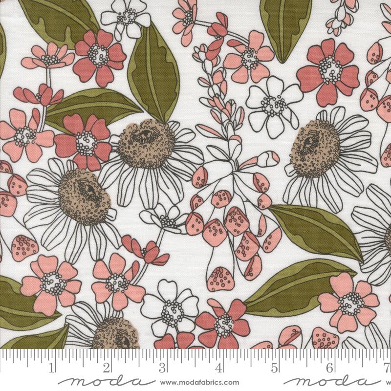 Botany Garden Bouquet Paper 11552 11 Moda #1