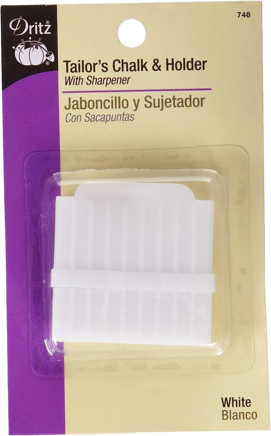 Dritz Tailor's Chalk & Holder White - 748