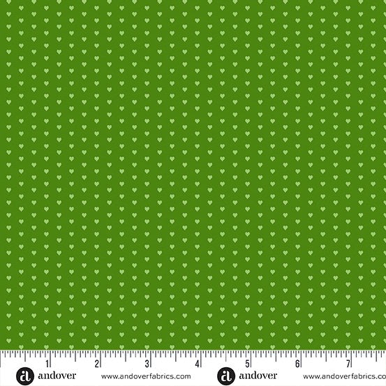 Green Mini Heart A-1233-G