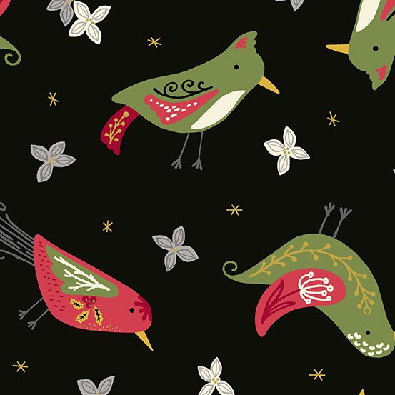 Bird Humbug by Andover Fabrics A-171-MK