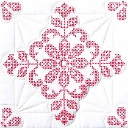 Interlocking XX Colonial Williamsburg Quilt Block Set