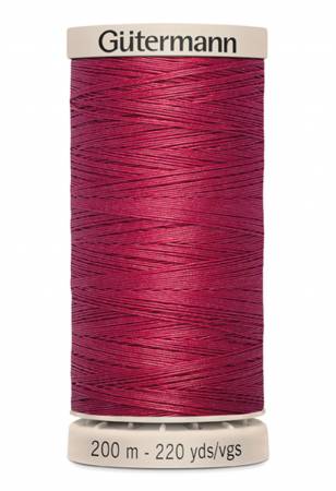 Gutermann Thread Hand Quilting Cotton Thread 200m/219yds Cranberry