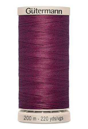 Gutermann Thread Hand Quilting Cotton Thread 200m/219yds Wine