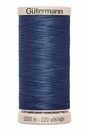 Gutermann Thread Hand Quilting Cotton Thread 200m/219yds Navy