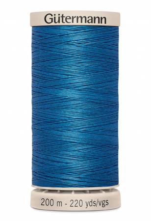 Gutermann Thread Hand Quilting Cotton Thread 200m/219yds Sapphire