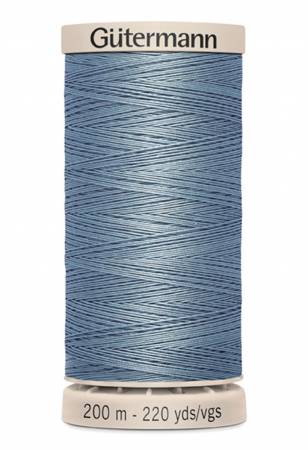 Gutermann Thread Hand Quilting Cotton Thread 200m/219yds Light Slate Blue