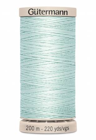 Gutermann Thread Hand Quilting Cotton Thread 200m/219yds Aqua Mist