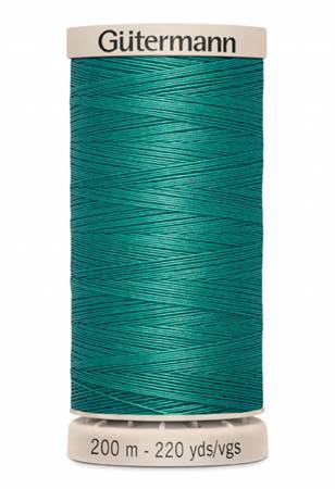 GutermannThread Hand Quilting Cotton Thread 200m/219yds Magic Green