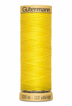 Cotton 50 100m Solid Bright Yellow