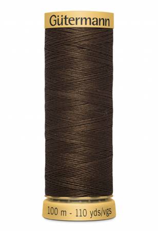 Gutermann Cotton 50 100m Solid Coffee