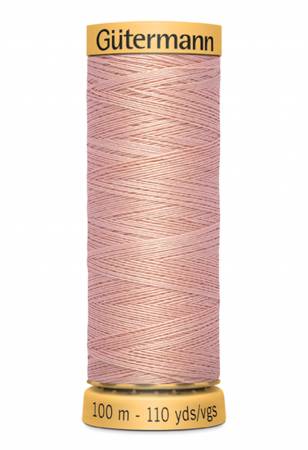 Gutermann Cotton 50 100m Solid Light Salmon