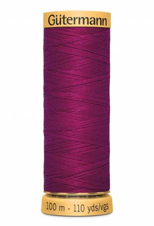 Gutermann  Cotton 50 100m Solid Red Wine