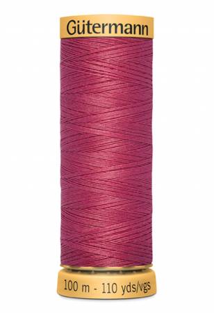 Cotton 50 100m Solid Raspberry Mauve