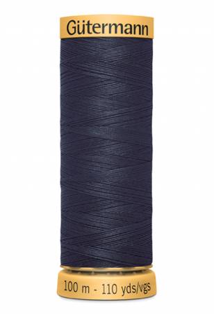 Cotton 50 100m Solid Dark Navy