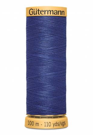 Gutermann Cotton 50 100m Solid Sea Navy