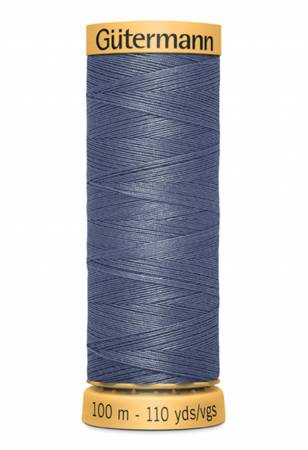 Gutermann Cotton 50 100m Solid Slate Blue