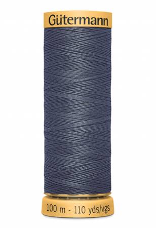 Gutermann Cotton 50 100m Solid Slate Board Gray