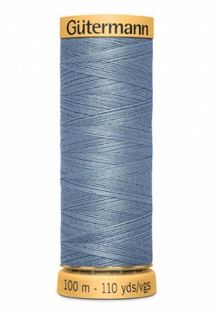 Gutermann Cotton 50 100m Solid Medium Slate Blue