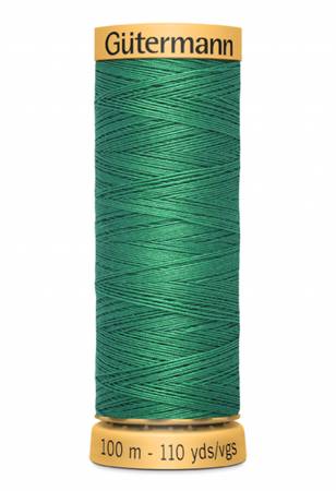 Gutermann Cotton 50 100m Solid Green Bead