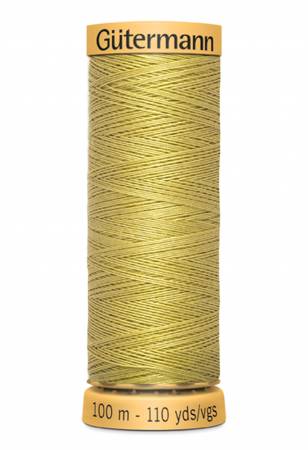 Gutermann Cotton 50 100m Solid Golden Wheat