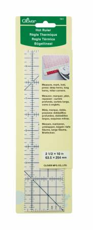 Hot Ruler 2.5in x 10in