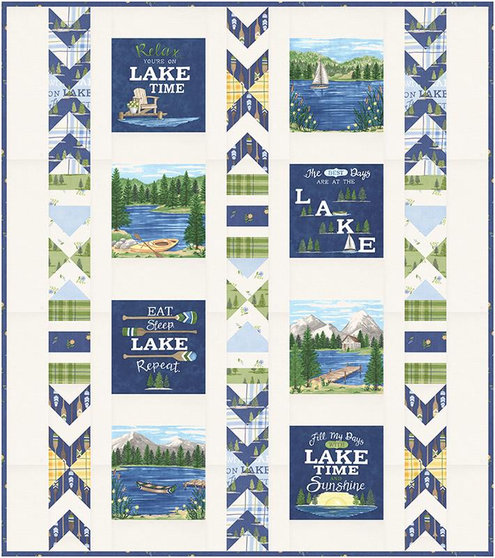 Day at the Lake G CHD 2425 Coach House #1Pattern