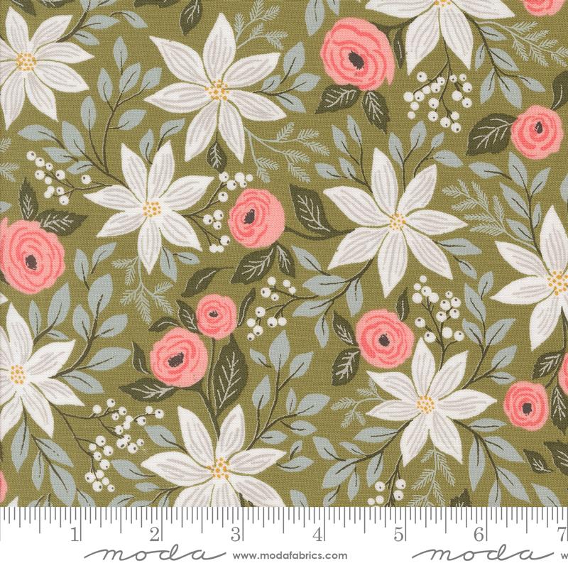 Berry And Pine Sage 5240 12 Moda