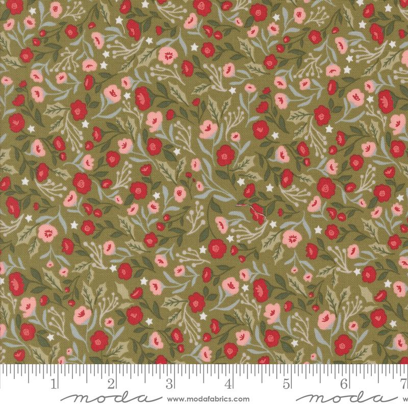 Berry And Pine Sage 5241 12 Moda