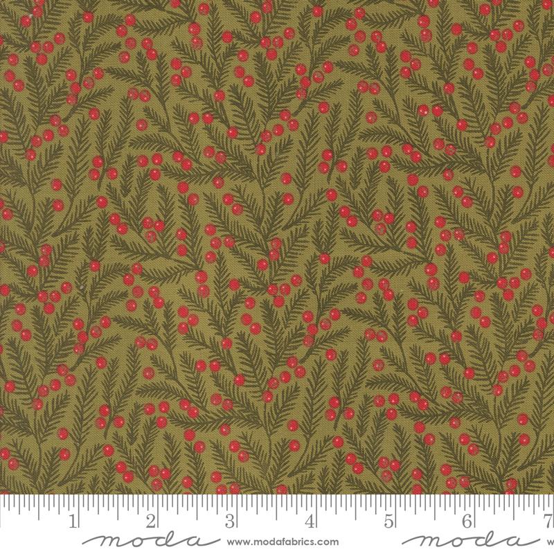 Berry And Pine Sage 5243 12 Moda