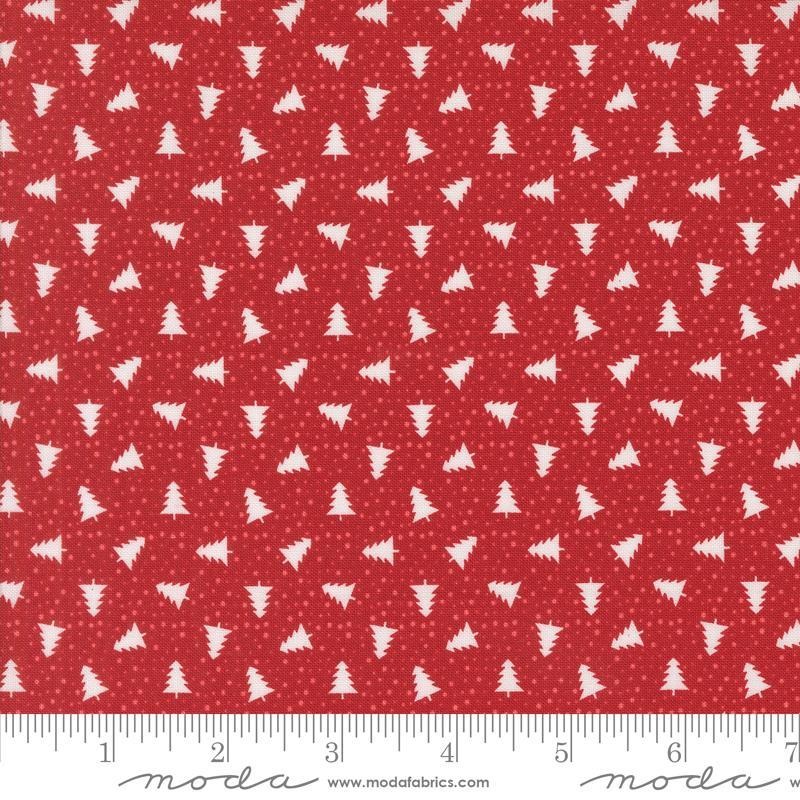 Berry And Pine Cranberry 5245 14 Moda
