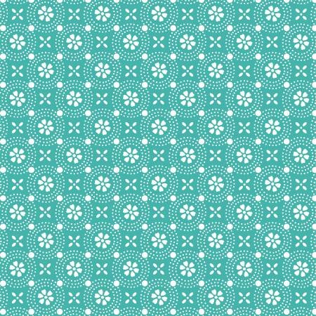 Kimberbell Basics Teal Dotted Circles # 8241M-Q