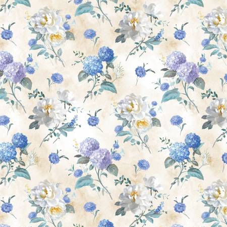 Morning Bloom Cream Floral Toss