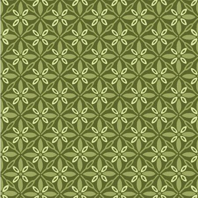 Kimberbell Basics Green Tufted Star MAS9396-G