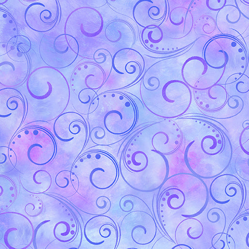 Swirling Splendor Periwinkle 9705W61B