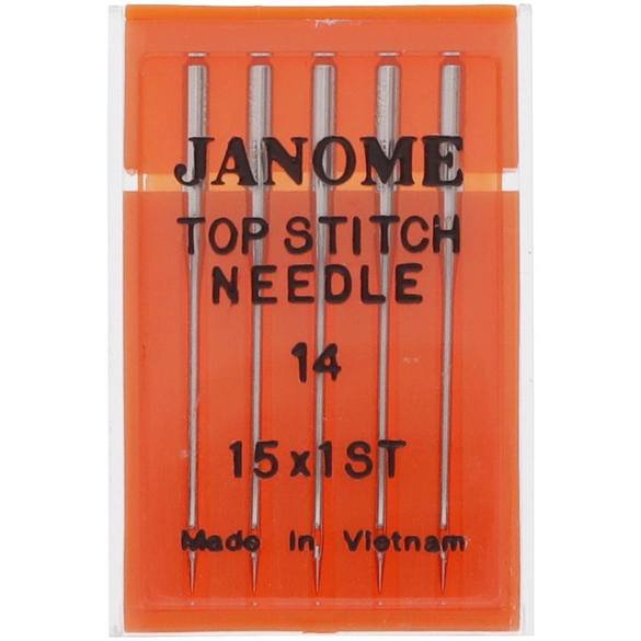 Top Stitch needles size 14 Janome