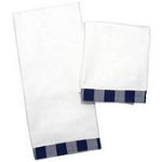 Vintage Gingham Dishtowel Navy