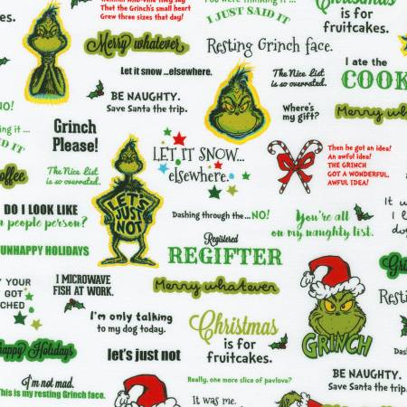 Letters Holiday Dr. Seuss How the Grinch Stole Christmas