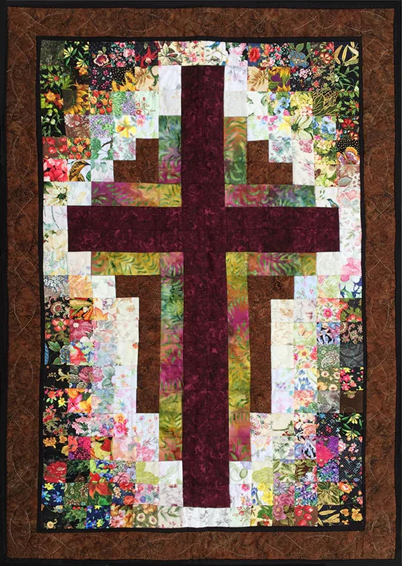 At The Cross Watercolor Quilt