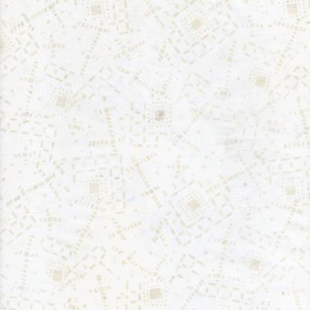 Ivory Scattered Geo Squares Lines Dots Alabaster  B1503-IVORY