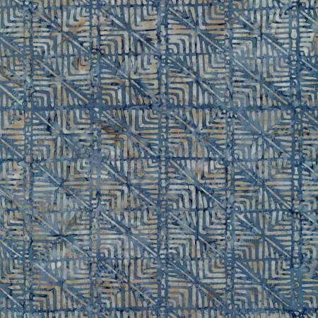 Anchor Geo Mosaic Pattern Tonga Batik TT071524