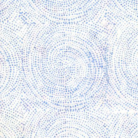 Rain Dotty Spiral TONGA Batik B2336 RAIN