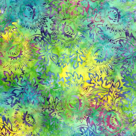 Eden Scattere Geo Squares Dots TONGA Batik B2551 EDEN